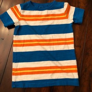 Crewneck Stripe Color Tee